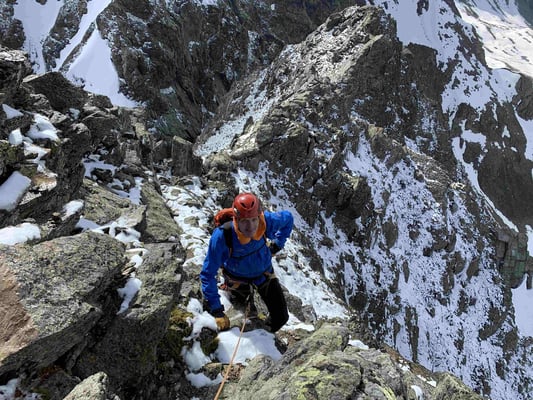 Großlitzner Seehorn Überschreitung Silvretta Bergführer