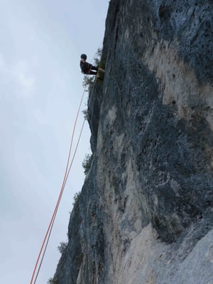 Klettern Bergführer Salzkammergut Seenot