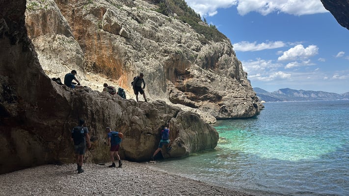 Bergführer Selvaggio Blu Sardinien