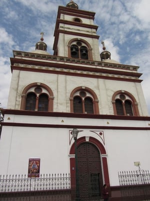 Die Kirche Santa Clara.