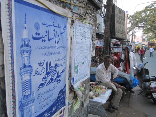 Im muslimischen Viertel.