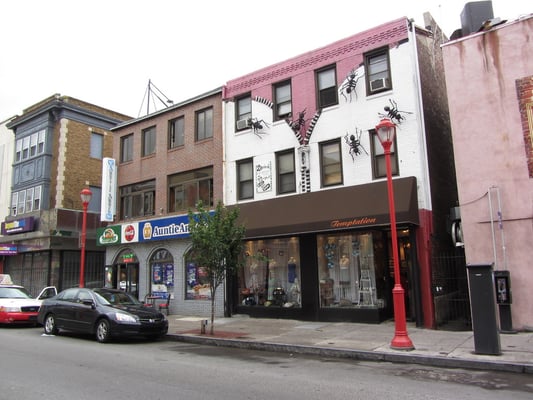 Was für eine Hausfassade.