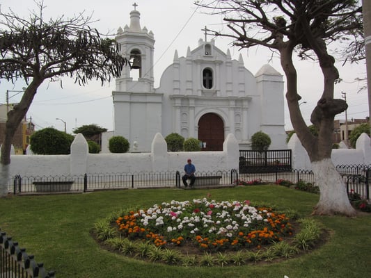 Eine Kirche außerhalb Trujillos.