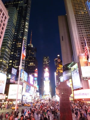 Times Square.