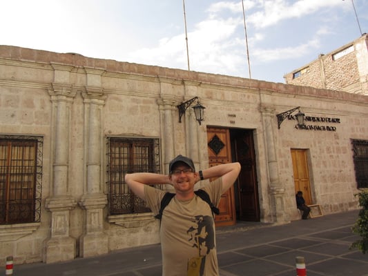 In den Straßen von Arequipa.