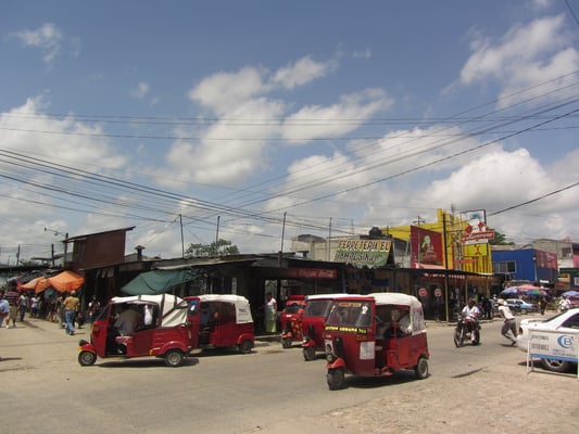 Santa Elena ist im Vergleich zu Flores "richtiges" Guatemala.
