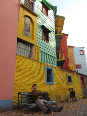 Bunt, bunter, La Boca.