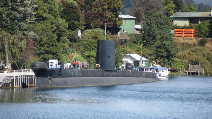 Aus dem alten Marine U-Boot wurde ein Museum gemacht.