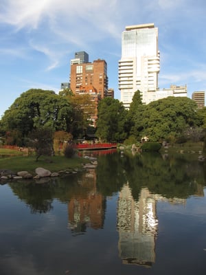 Im Japanischen Garten.