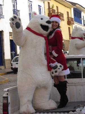 Coca Cola Werbekampagne.