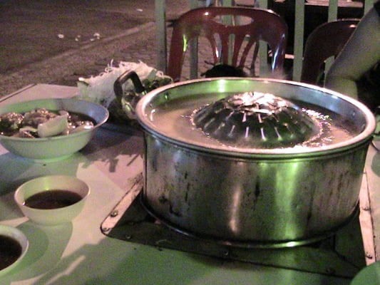 Koreanisches/Laotisches BBQ.