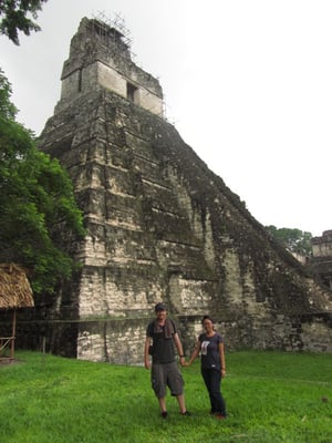 Teamtour vor Templo I.