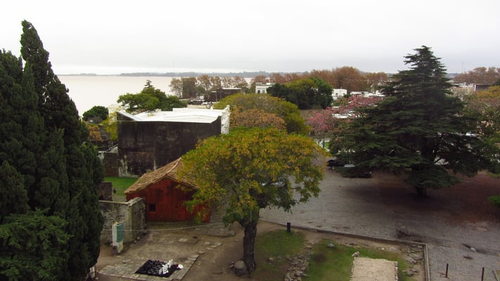 Blick vom Leuchtturm in nördliche Richtung.