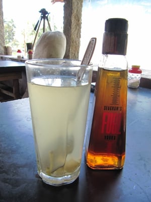 Ingwer-Honig-Zitrone. Super!