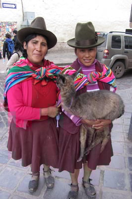 Touristenfalle. Nach einem Foto muss gezahlt werden.