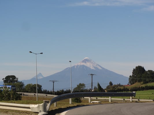 Der Vulkan Osorno.