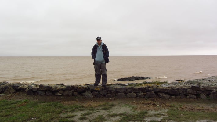 Blick auf den Rio de la Plata.