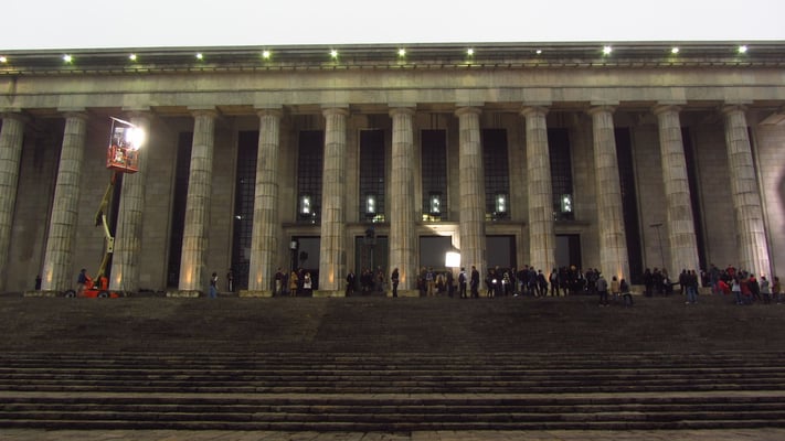 Die Fakultät der Rechtswissenschaften der berühmten Universität von Buenos Aires.