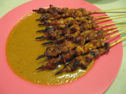 Chicken Sate.