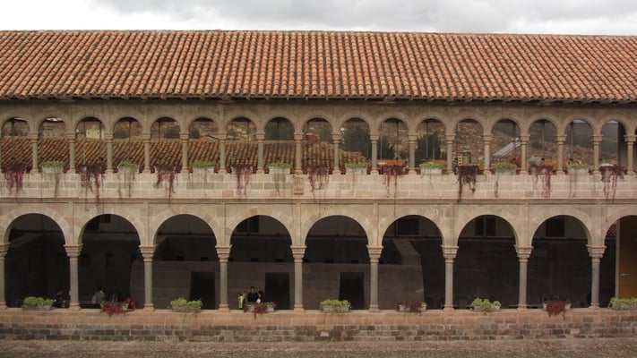 Im Convento de Santo Domingo.