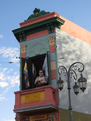 La Boca ist irgendwie nur Show.