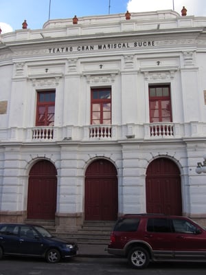 Teatro Gran Mariscal Sucre.