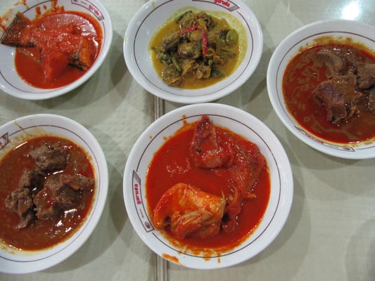 Makanan Padang.