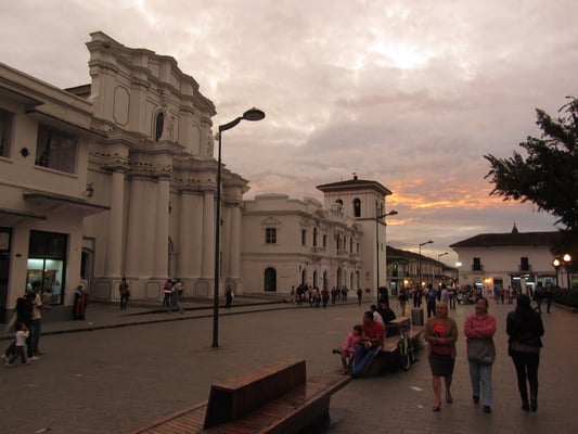 Platz vor der Kathedrale.