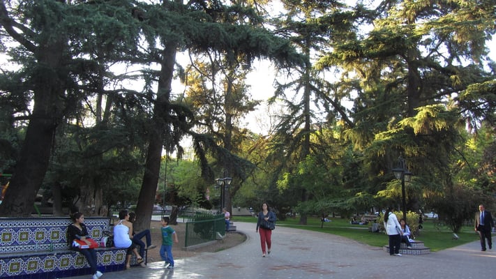 Der Plaza Espana bezeugt die große Verbundenheit zu Spanien.