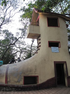 Kinderrutsche auf dem Malabar Hill.