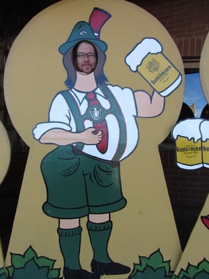 Ein echter Bayer in Chile.