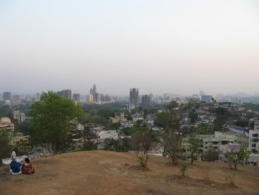 Blick auf Mulund, den "Prince of Suburbs".