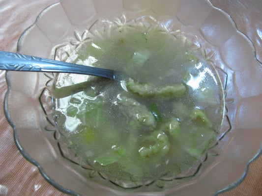 Suppe bei der CS-Bekanntschaft.