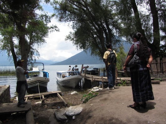 Der Bootssteg in San Marcos.