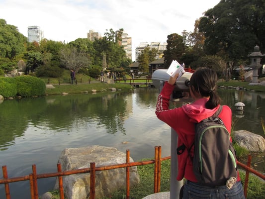 Im Jardin Japones (Japanischer Garten) im Stadtteil Palermo.