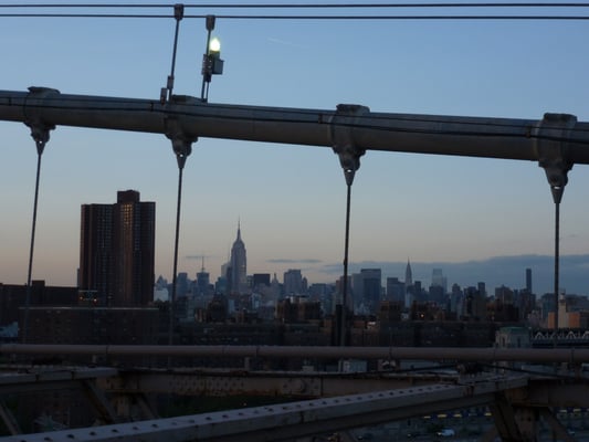 Bei Abenddämmerung.