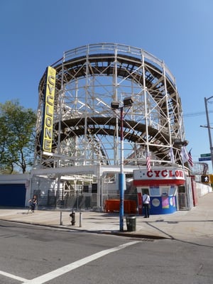 Vergnügungspark, Coney Island, Brooklyn.