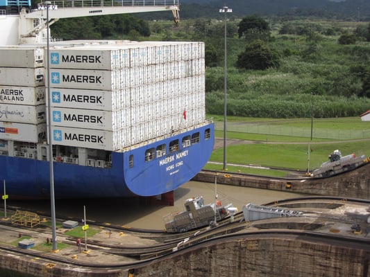 Die Reederei Maersk gehört zur dänischen Unternehmensgruppe A. P. Møller-Mærsk.