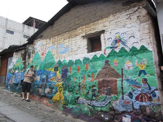 In den Straßen von San Pedro.