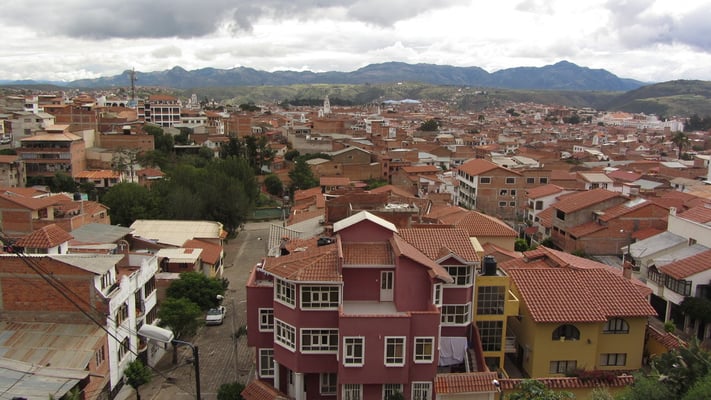 Über den Dächern von Sucre.