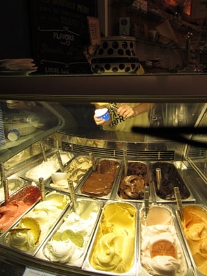 Philadelphias angeblich beste Eiscreme. Wir haben uns gerne einladen lassen bei 4 $ pro Kugel. Logisch hat's dann auch super geschmeckt.