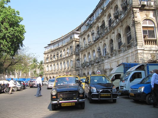 Architektur am Horniman Circle.