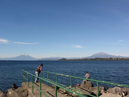 Llanquihue-See und Vulkan Osorno in Puerto Varas.