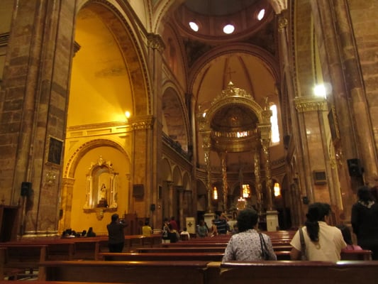 In der neuen Kathedrale.