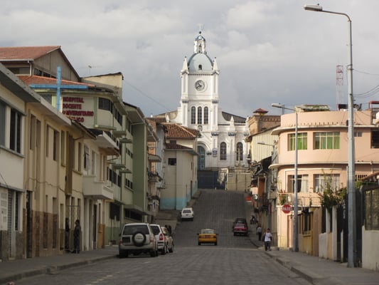 In den Straßen von Cuenca.