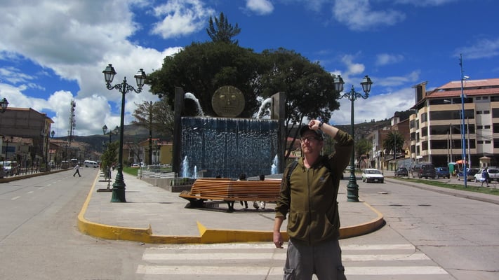 In den Straßen Cuscos.