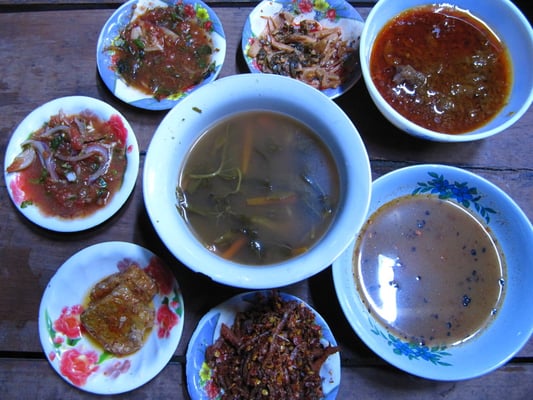 Einige echte Herausforderungen. Vergorener Tofu oder Innereiensalat gefällig?