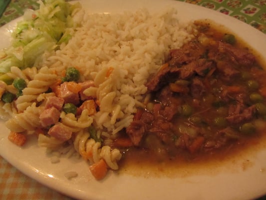 Bunter Mittagsteller