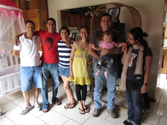 Alle waren sehr herzlich.