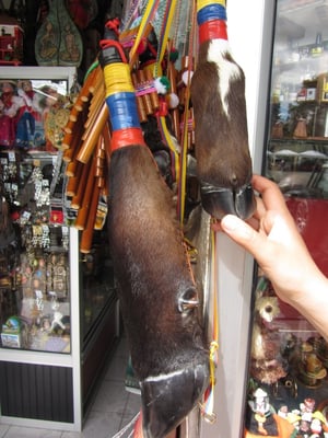 Animalischer Schlüsselanhänger.